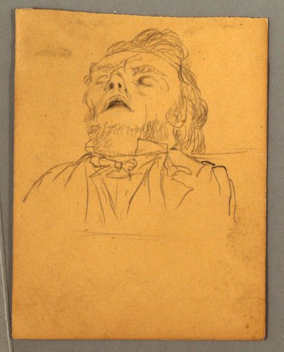 Portrait of Sleeping Man by Frederic Edwin Church