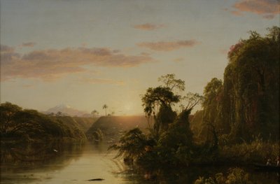 Scene on the Magdalena by Frederic Edwin Church