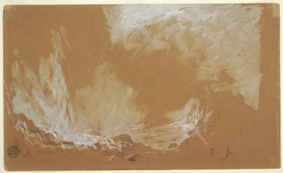 Spray from the Falls, Niagara by Frederic Edwin Church