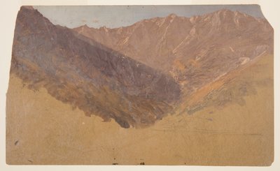 Study of the Great Basin, Mt. Katahdin by Frederic Edwin Church
