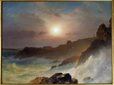 Sunrise on the Maine Coast in the United States in 1863 by Frederic Edwin Church