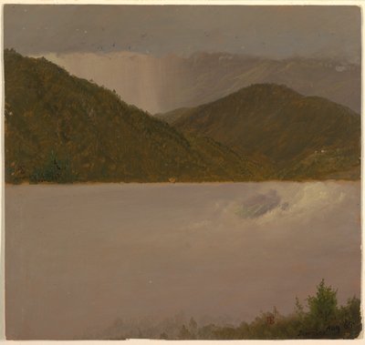 Two Cloud and Mountain Top Studies, Jamaica by Frederic Edwin Church