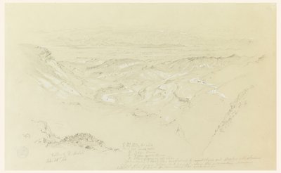 Valley of El Arabah by Frederic Edwin Church