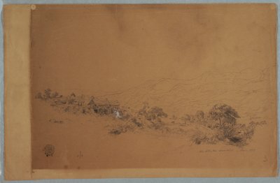 Valley with McAllisters Saw Mill, Colombia by Frederic Edwin Church