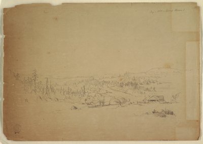 View from Grand Manan Island, Canada, to the Sea by Frederic Edwin Church
