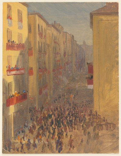 View of Beirut (?) by Frederic Edwin Church