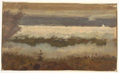 View of Clouds from Catskill Mountain-Top by Frederic Edwin Church