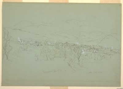 View of Guaranda, Ecuador by Frederic Edwin Church