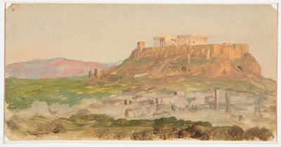 View of the Acropolis, Sunrise by Frederic Edwin Church