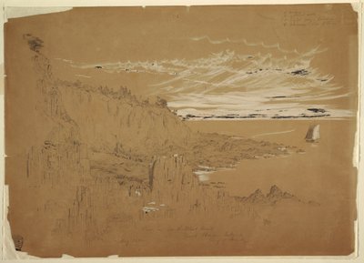 View on South West Head, Grand Manan Island, Bay of Fundy, Canada by Frederic Edwin Church