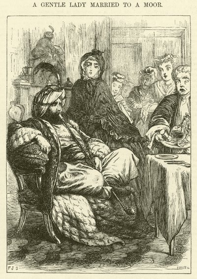 A Gentle Lady Married to a Moor by Frederic James Shields