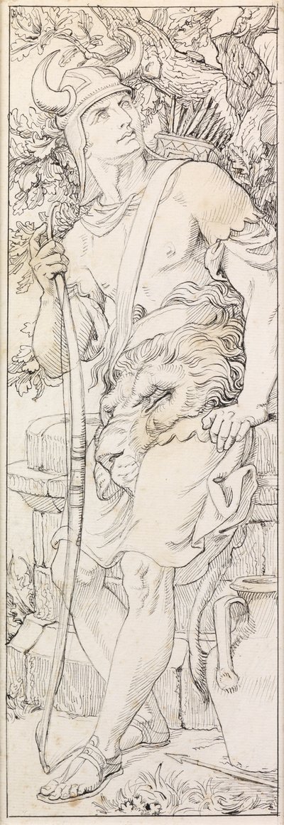 Courage for the Chapel of the Ascension by Frederic James Shields