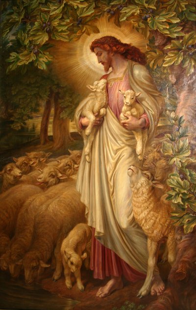 The Good Shepherd by Frederic James Shields
