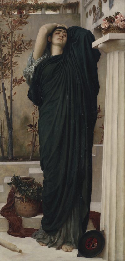 Electra at the Tomb of Agamemnon by Frederic Leighton