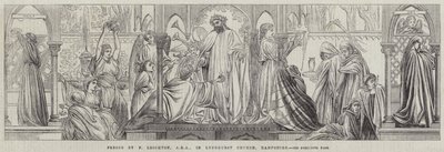 Fresco in Lyndhurst Church, Hampshire by Frederic Leighton