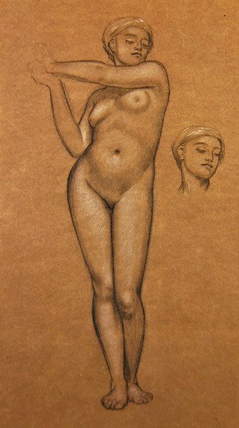 Study for Spanish Girl by Frederic Leighton