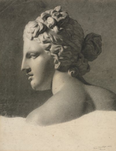 Study of a Plaster Cast a la bosse, 1806 by Frederic Millet