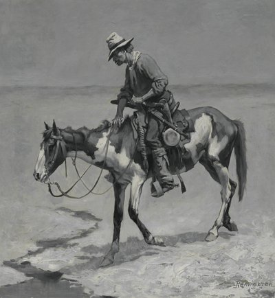 A Texas Pony by Frederic Remington
