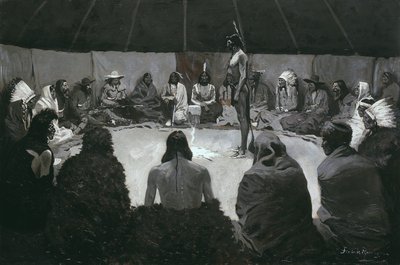 I Will Tell the White Man by Frederic Remington