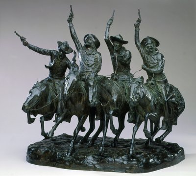 Off the Range - Coming Through the Rye by Frederic Remington