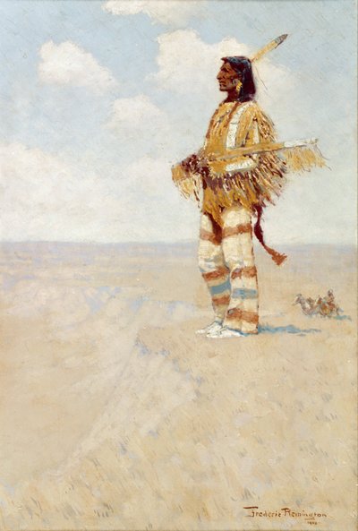 The Last of His Race (The Vanishing American) by Frederic Remington