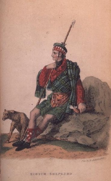 The Scotch Shepherd from Ackermann