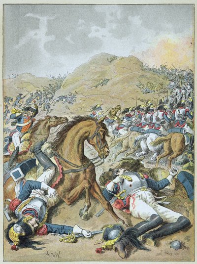 Battle of the Moskova, September 7 by Frederic Theodore Lix