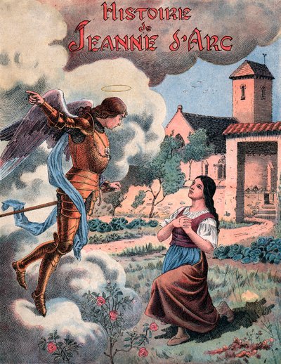 The Calling of Joan of Arc by Archangel Michael by Frederic Theodore Lix