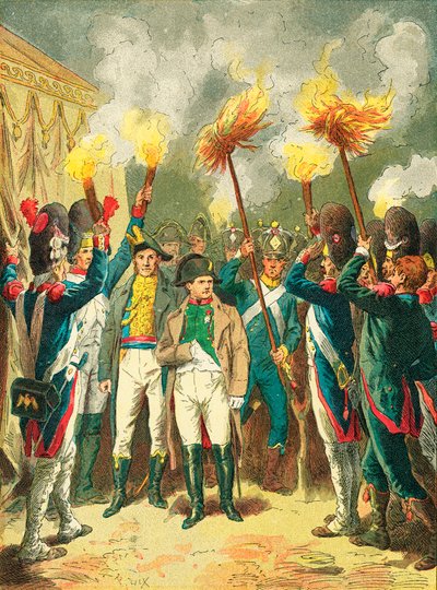 The Eve of the Battle of Austerlitz by Frederic Theodore Lix