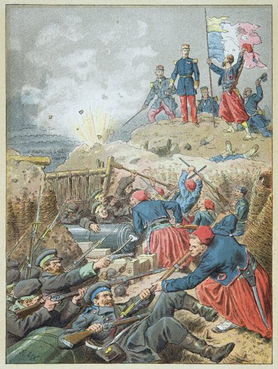 The seizure of Malakoff, September 8 by Frederic Theodore Lix