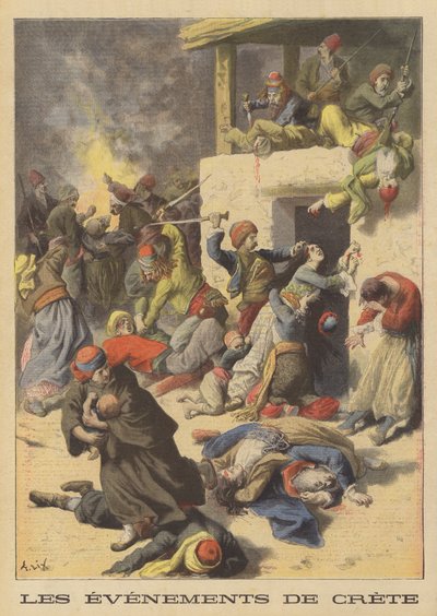 Unrest in Crete by Frederic Theodore Lix