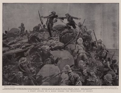 A Night Attack on a Kopje during the Investment of Cronje by Frederic de Haenen