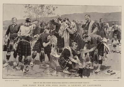 The First Wash for Five Days, a Luxury at Ladysmith by Frederic de Haenen