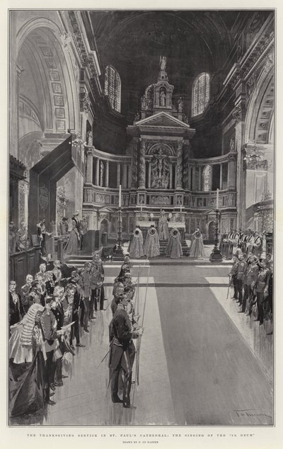 The Thanksgiving Service in St Paul