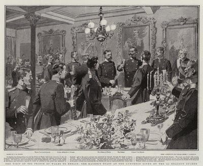The Visit of the Prince of Wales to Berlin, the Kaiser