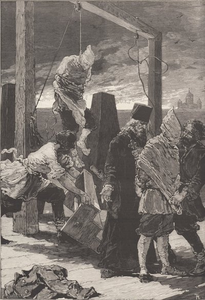 The Execution of Alexander Kvyatkovsky and Andrey Presnyakov by Frederic de Haenen