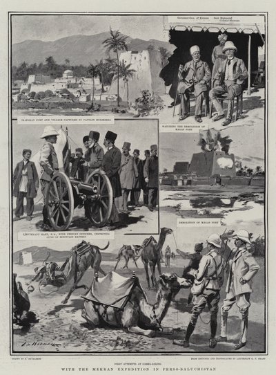 With the Mekran Expedition in Perso-Baluchistan by Frederic de Haenen