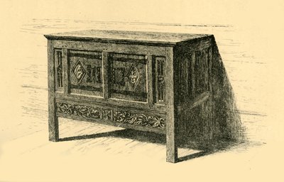Oak Chest by Frederick Albert Slocombe
