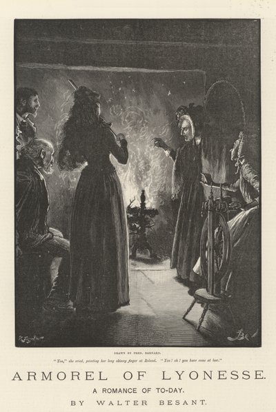 Armorel of Lyonesse, A Romance of To-Day, by Walter Besant by Frederick Barnard