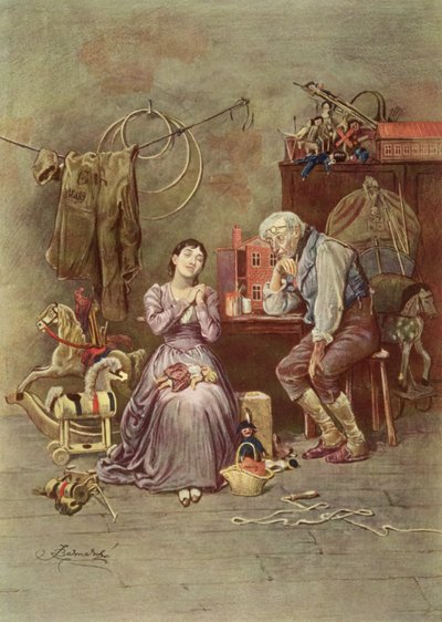 Caleb Plummer and His Blind Daughter, Scene from 
