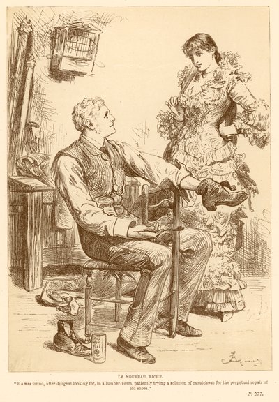 The Nouveau Riche by Frederick Barnard