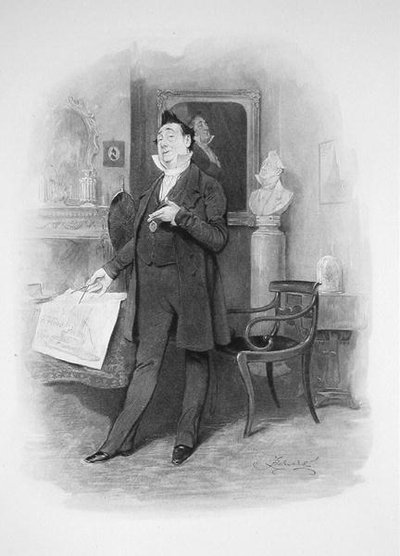 Mr Pecksniff, from 