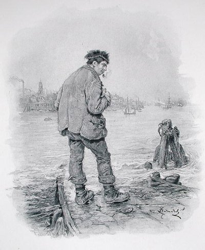 Rogue Riderhood at Limehouse Hole, from 