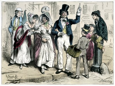 Sketches by Boz by Frederick Barnard