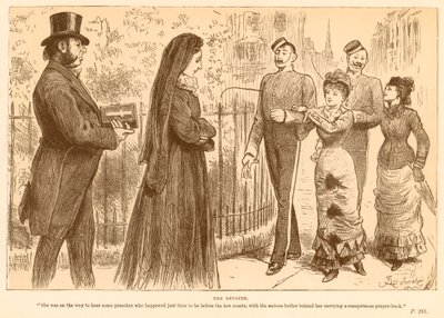 The Devotee by Frederick Barnard