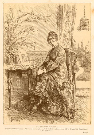 The Favourite Daughter by Frederick Barnard