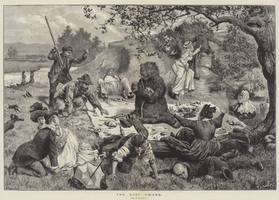 The Lost Chord by Frederick Barnard