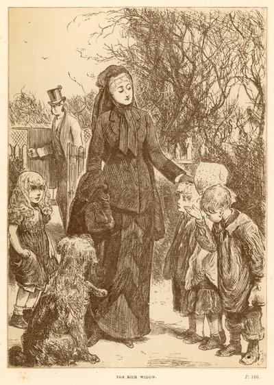 The Rich Widow by Frederick Barnard