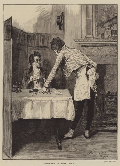 Turkey is Hoff, Sir! by Frederick Barnard