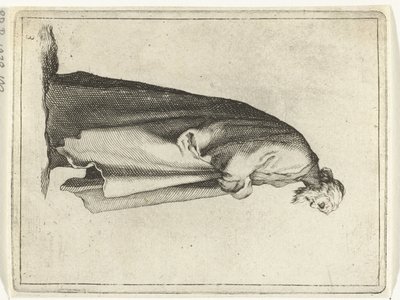 Old Man with Long Coat by Frederick Bloemaert